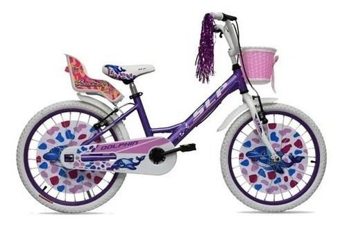 Bicicleta R20 Para Nena Slp De Paseo Full Aluminio