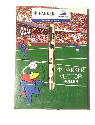 Bolígrafo Parker De Colección Mundial Francia 98 (original)