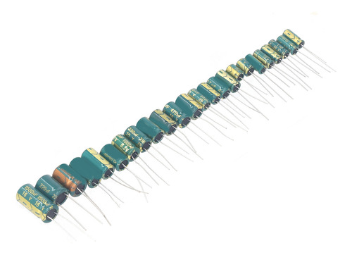 Kit Surtido De Condensadores, 460 Piezas De Aluminio Electro