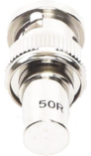 Carga Resistiva De 50 Ohm En Bnc Macho, 1/2 Watt, Cd-1.5