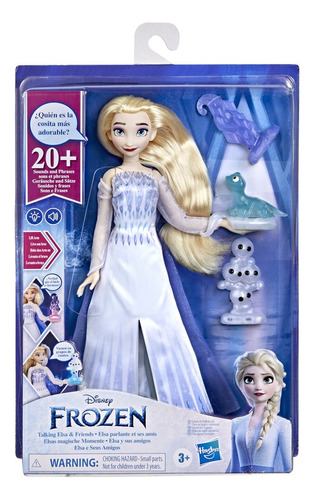 Muñeca Elsa De Disney's Frozen Hasbro Cuenta Con Sonido 3+