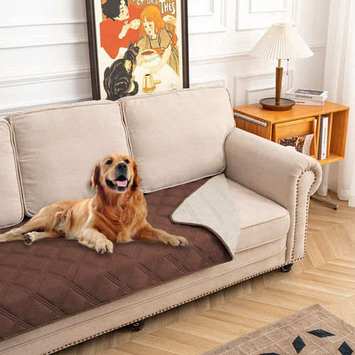 Funda De Cama Impermeable Y Reversible Para Mascotas