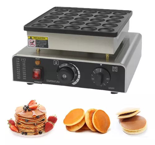 Maquina Electrica Industrial Comercial Mini Hotcakes 25pz