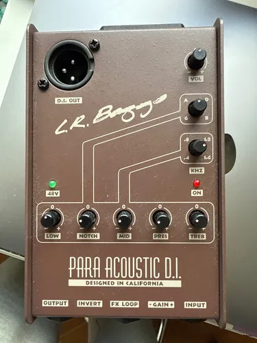Pedal Lr Baggs Para Acoustic Di - Pré Amp, Direct Box