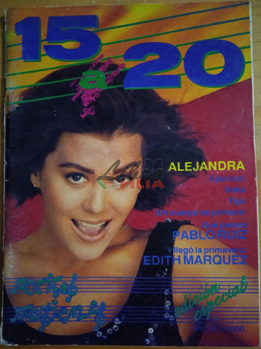 Revistas Quince A Veinte (1990-1994) 15 A 20, Moda Maquillaj