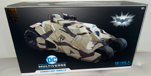 Mcfarlane Dc Camouflage Tumbler Dark Knight Rises (Usado)