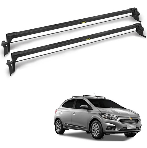 Rack De Teto Bagageiro Aço Chevrolet Onix 2017