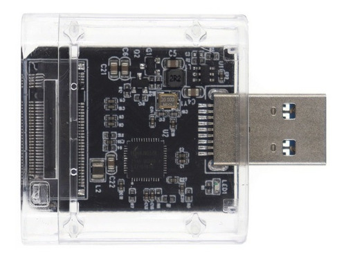 Adaptador / Convertidor De Ssd M.2 Sata @ Usb