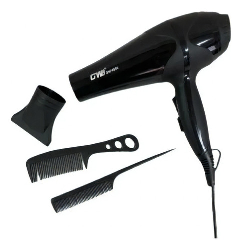 Secador De Cabello 3000w Hair Dryer Color Negro