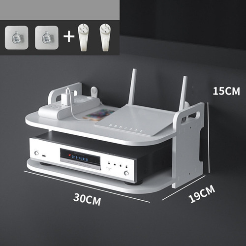 Caja De Almacenamiento Para Enrutador, 30cmx19cmx15cm