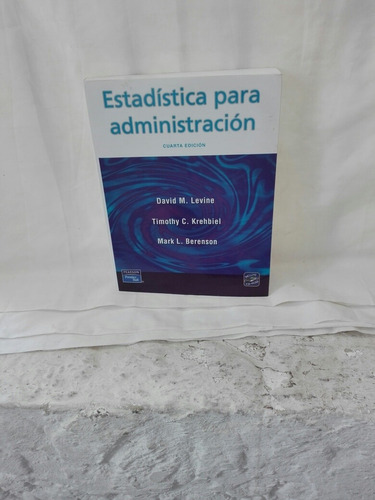 Estadística Para Administración