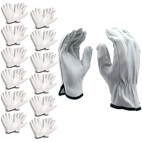 Guantes De Conductor De Piel De Cabra Premium 8500, Sin...