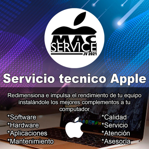 Imagen 1 de 10 de Servicio Técnico Mac Software/hardware/asesoria/soporte