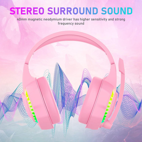 Auriculares Para Juegos Con Micrófono Para El Controlador Ps