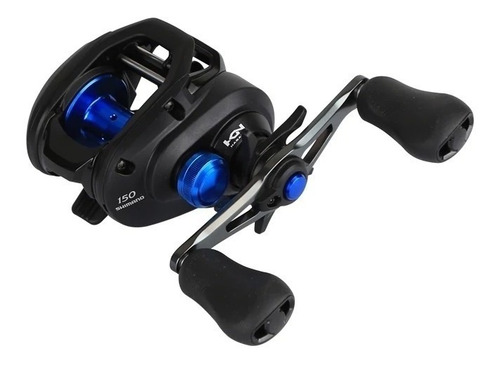 Imagen 2 de 4 de Reel rotativo Shimano SLX SLX150XG derecho color negro