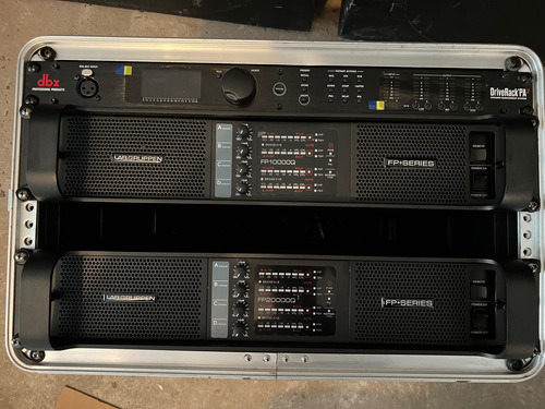 Rack Potencia Labgruppen Fp20000 Y Fp10000 Procesador Dbx