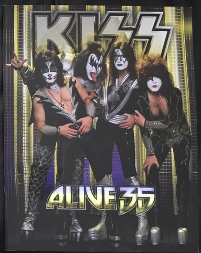 Kiss Alive 35 Tourbook Libro De Gira ¡versión Sin Ace!