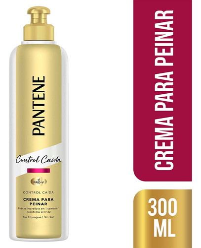 Crema Para Peinar Pantene Pro-v Control Caída 300ml