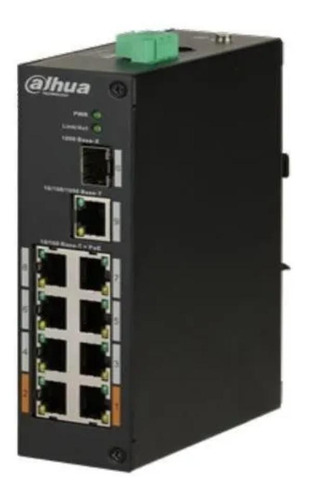 Dahua Pfs31108et96 Switch 8 Puertos Poe 1 Uplink Gigabit