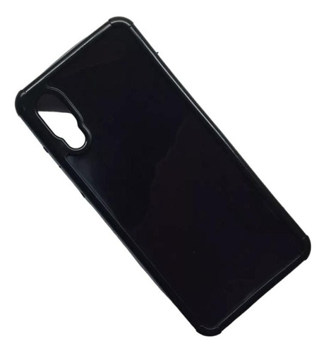 Funda Flexible Negra Compatible Con Samsung A02