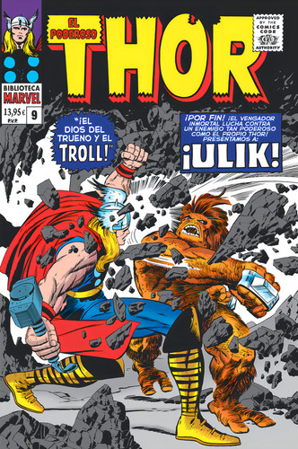 Bibm64 Poderoso Thor 9 1967, De Jack Kirby. Editorial Panini Comics, Tapa Blanda En Español, 2024