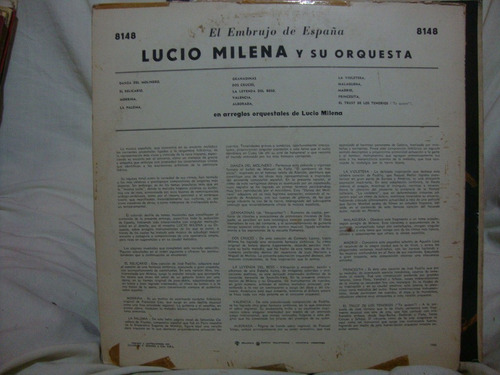 Vinilo Lucio Milena Embrujo De España Es1