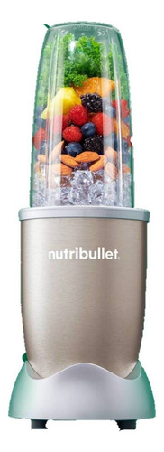 Licuadora Nutribullet Pro 900 32 fl oz champagne 120V - Incluye 11 accesorios