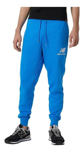 Pantalon Jogger New Balance Essentials Para Hombre-azul