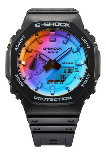 Imagen 2 de 5 de Reloj Casio G-shock Youth Vapor Multicolor Ga-2100sr-1acr