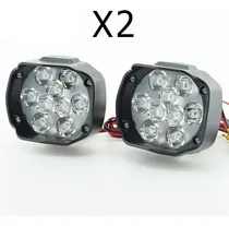 Comprar Faro Para Moto Carro 9 Led Super Blanco 6000k Anti Niebla