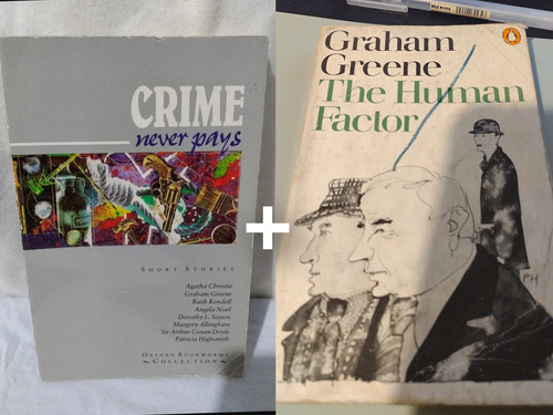 Crime Never Pays Short Stories + The Human Factor Greene