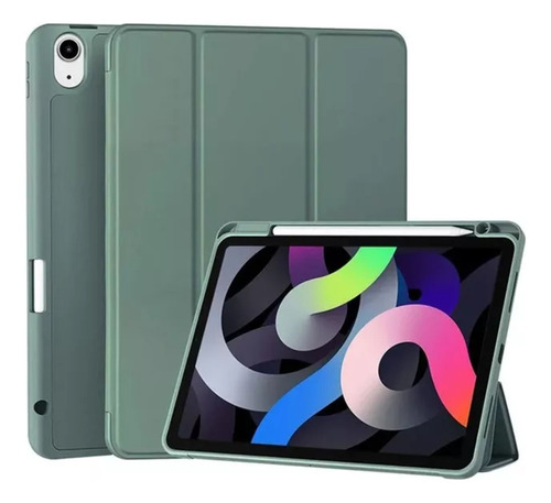 Capa Case Para iPad 11ª Geração A16 2025 A3354 A3355 A3356 Cor Verde