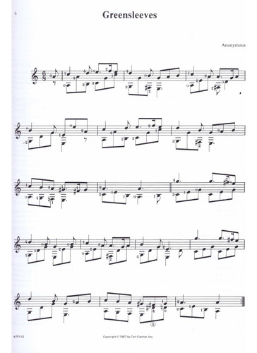 Solos For Classical Guitar: 135 Repertoire Pieces