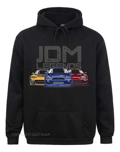 Sudaderas Con Capucha Clásicas De Hip Hop Jdm Legend Hallowm