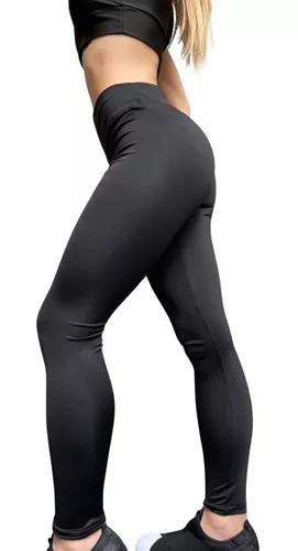 Calça Legging Fitness Não Fica Transparente Suplex Grossa Moda Feminina -  Cinza