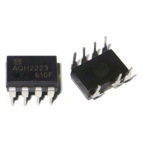 Relay De Estado Solido Aqh2223  600vac/0,9a Dip8, 5 Unidades