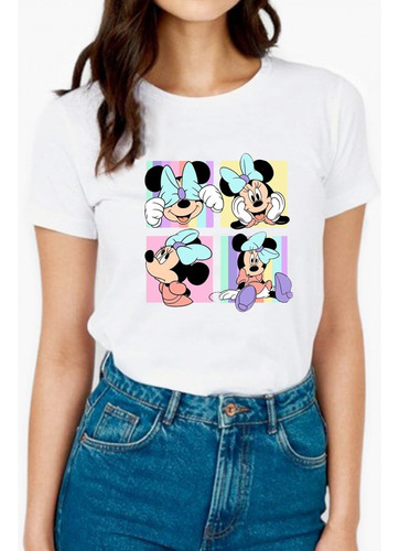 Polera Con Estampado Diseño Minnie Mouse - Fotos Minnie