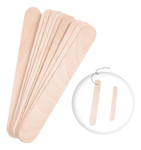 Palitos De Cera, Palitos Artesanales Desechables De Madera