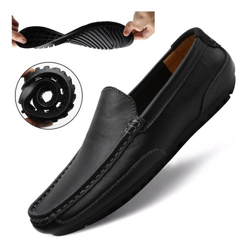 Zapatos De Vestir Hombre Casual Trendy Transpirable Slip-ons