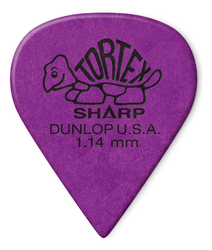 Púas Tortex Sharp 1.14 Pack X 6 Jim Dunlop 412r 1.14