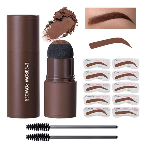 Juego De Plantillas Para Cejas, Kit De Modelado De Plantilla