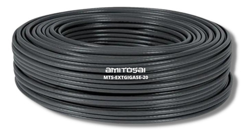 Cable Utp Cat 5e Exterior Rollo 20 Mts Amitosai Profesionav7