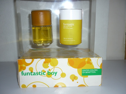 Imagen 2 de 6 de Perfume Funtastic Boy Estuche De United Colors Of Benetton