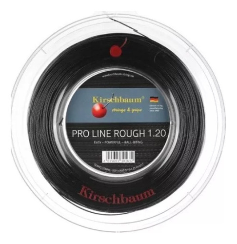 Cuerda Rollo Kirschbaum Pro Line Rough En 1.25 Ó 1.30 Tenis