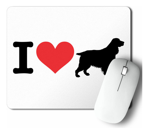 Mouse Pad I Love My Cocker Spaniel (d0990 Boleto.store)