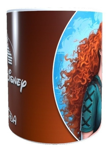 Taza Princesa Merida Valiente Disney Version Real