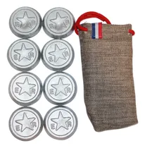 Comprar Juego De 8 Tejos Diseño Estrella + Funda De Transporte