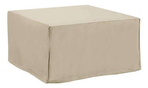 Crosley Furniture Co7507-ta - Cubierta Cuadrada O Otomana De
