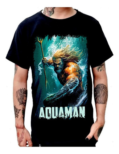 Playera Aquaman Dc Comics