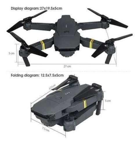 Drone Con Camara Plegable Dron Barato Aprendizaje Resistente